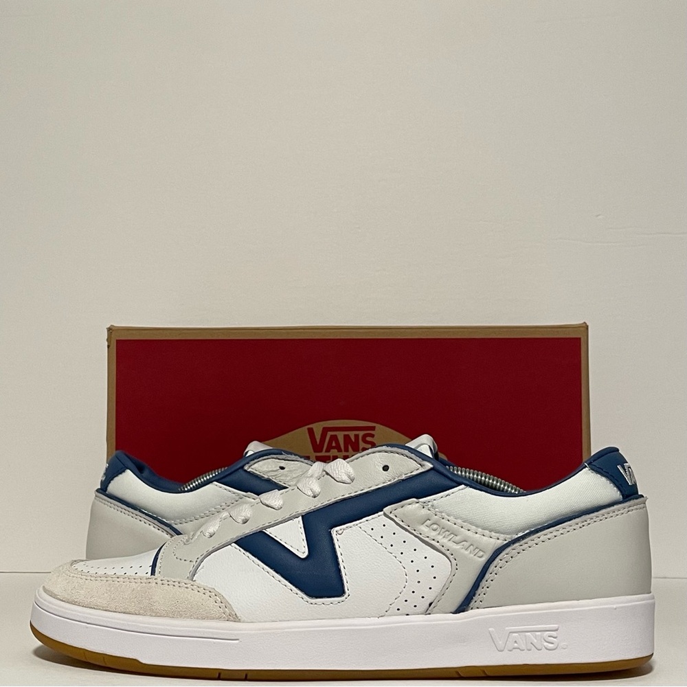 Vans Lowland Comfycush Jmp R “Court Navy/White”